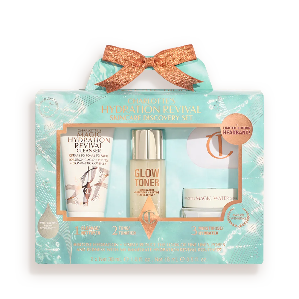 CHARLOTTE’S HYDRATION REVIVAL SKINCARE DISCOVERY SET