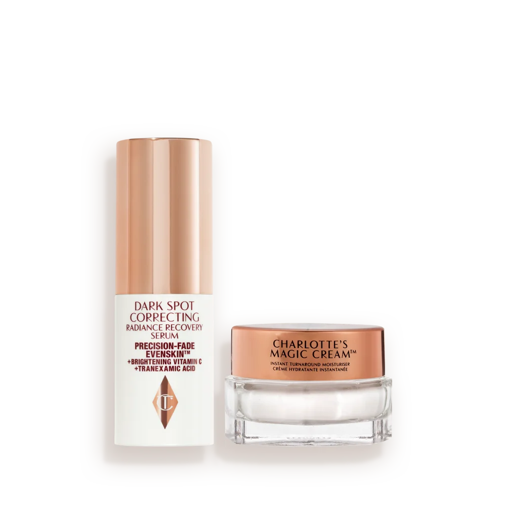 MINI DARK SPOT SERUM + CHARLOTTE’S MAGIC CREAM DUO