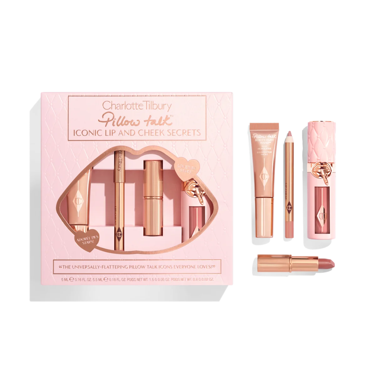 PILLOW TALK ICONIC LIP AND CHEEK SECRETS