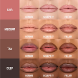 MAKEUP BAG OF LIP SCULPTING SECRETS