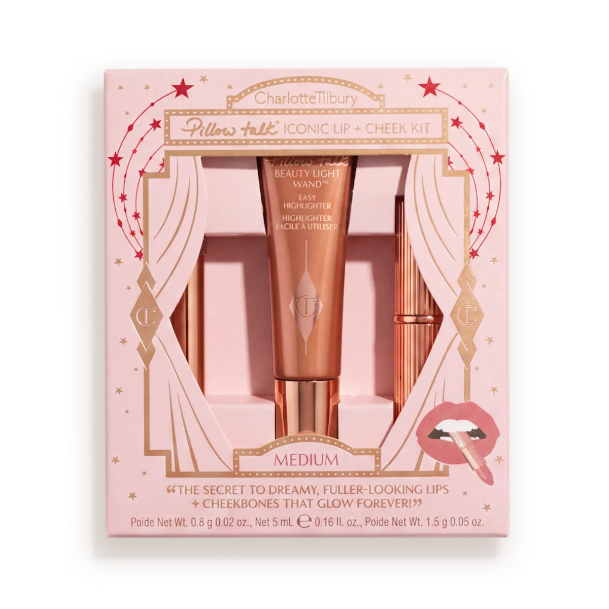 PILLOW TALK ICONIC LIP + CHEEK KIT