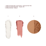AIRBRUSH FLAWLESS BLUR, BRONZE + BLUSH TRIO