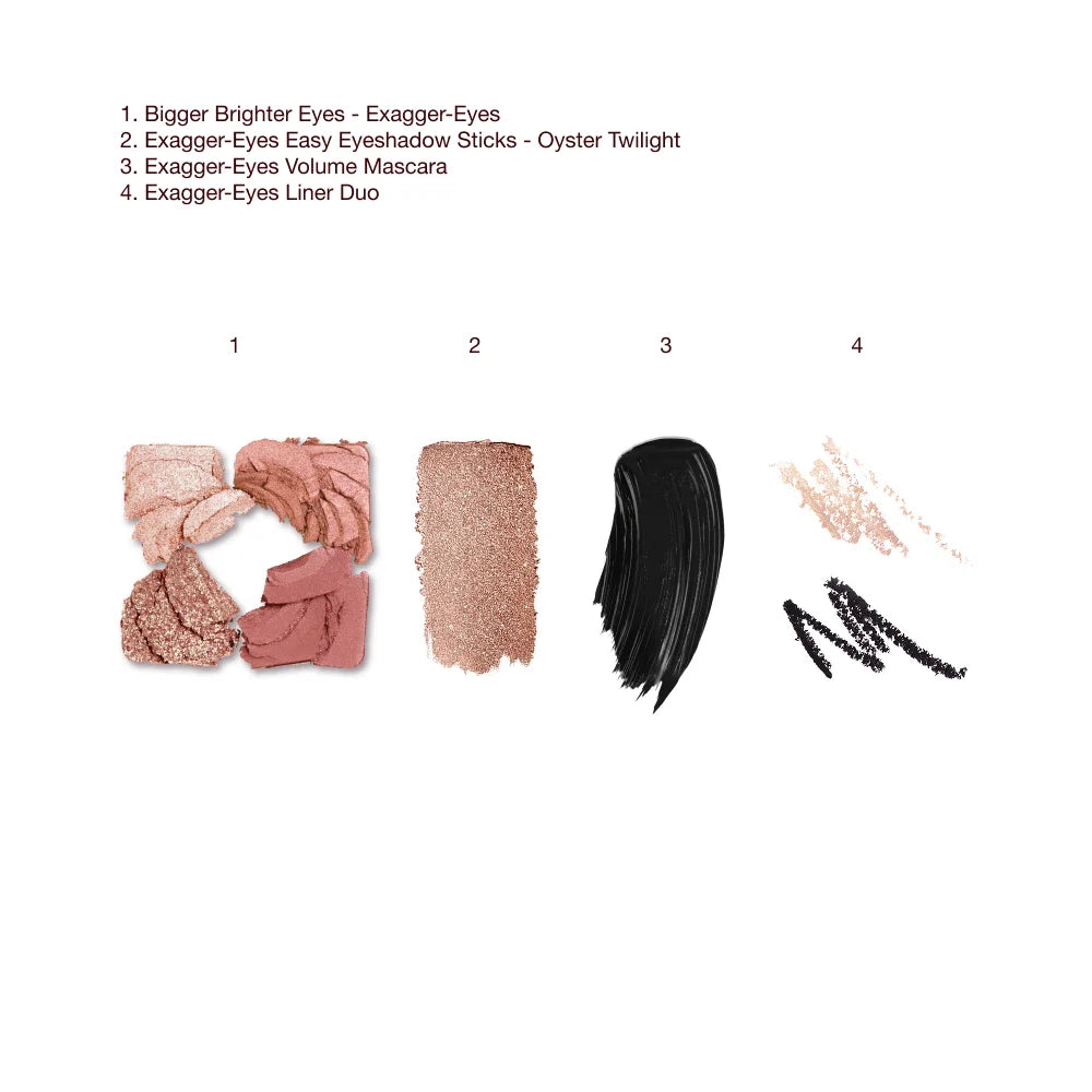 The Exagger-Eyes Look & Makeup Kit