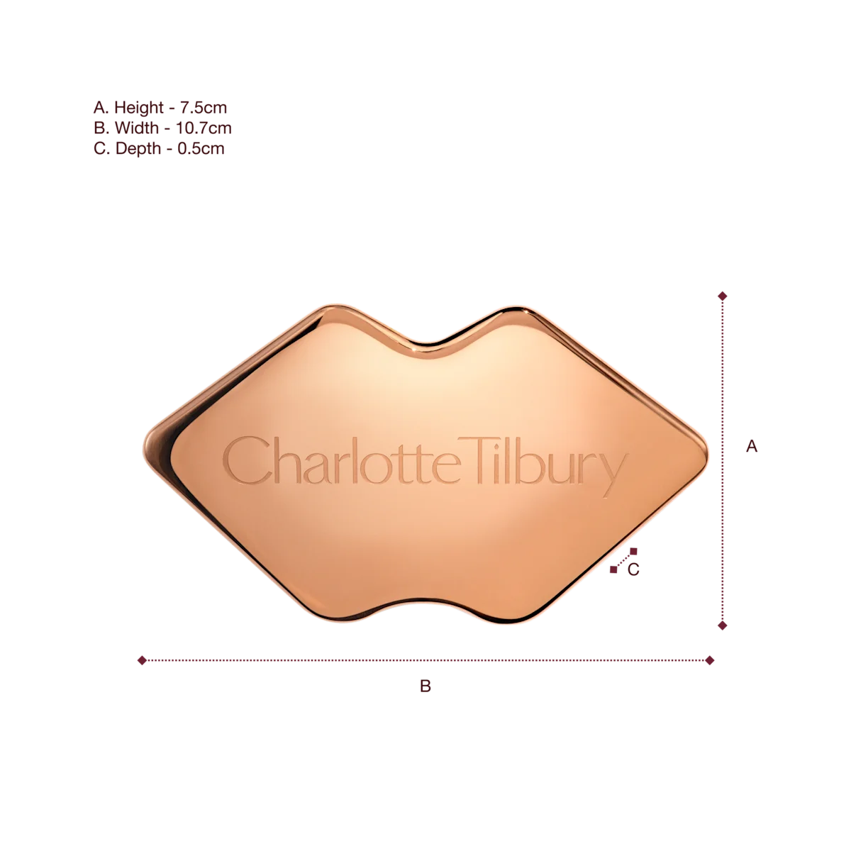 ROSE GOLD SCULPTING GUA SHA TOOL