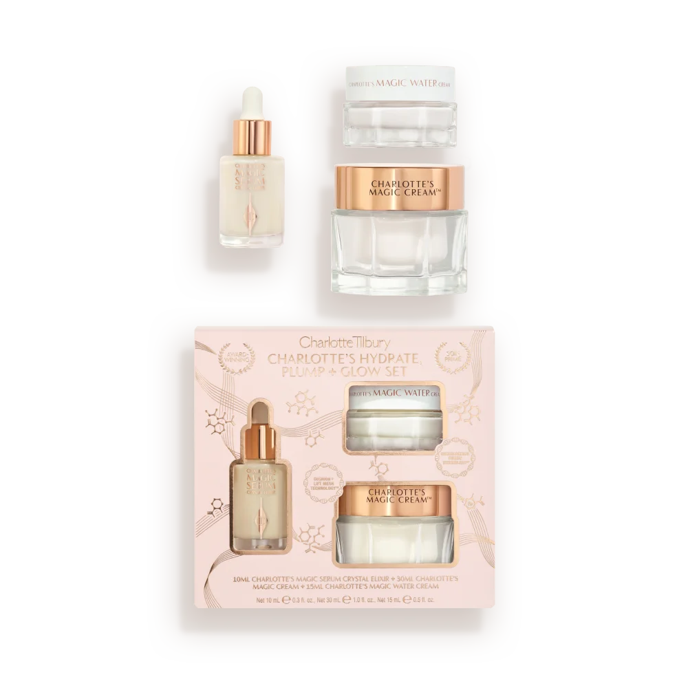 CHARLOTTE'S HYDRATE PLUMP & GLOW SET
