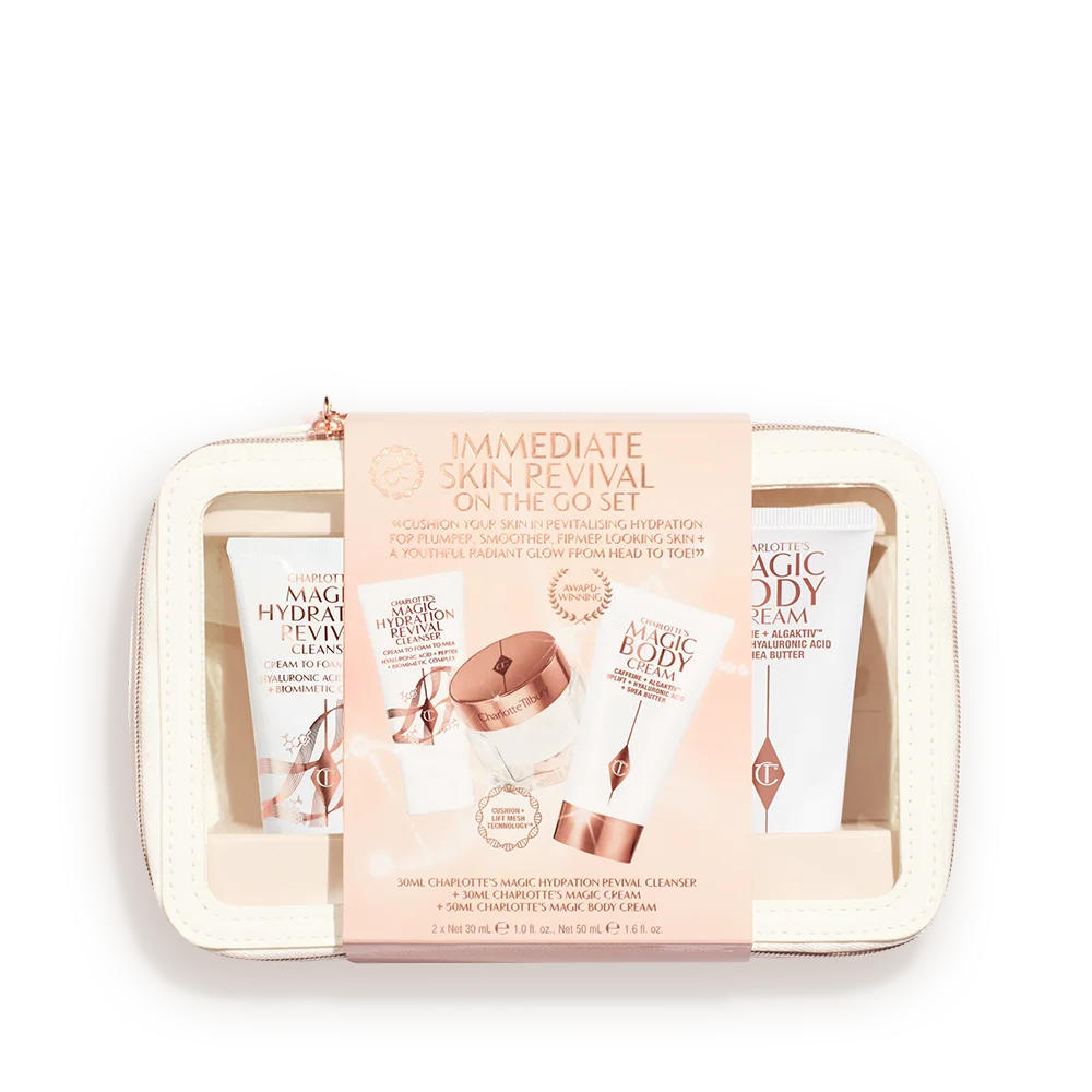 IMMEDIATE SKIN REVIVAL ON THE GO SET