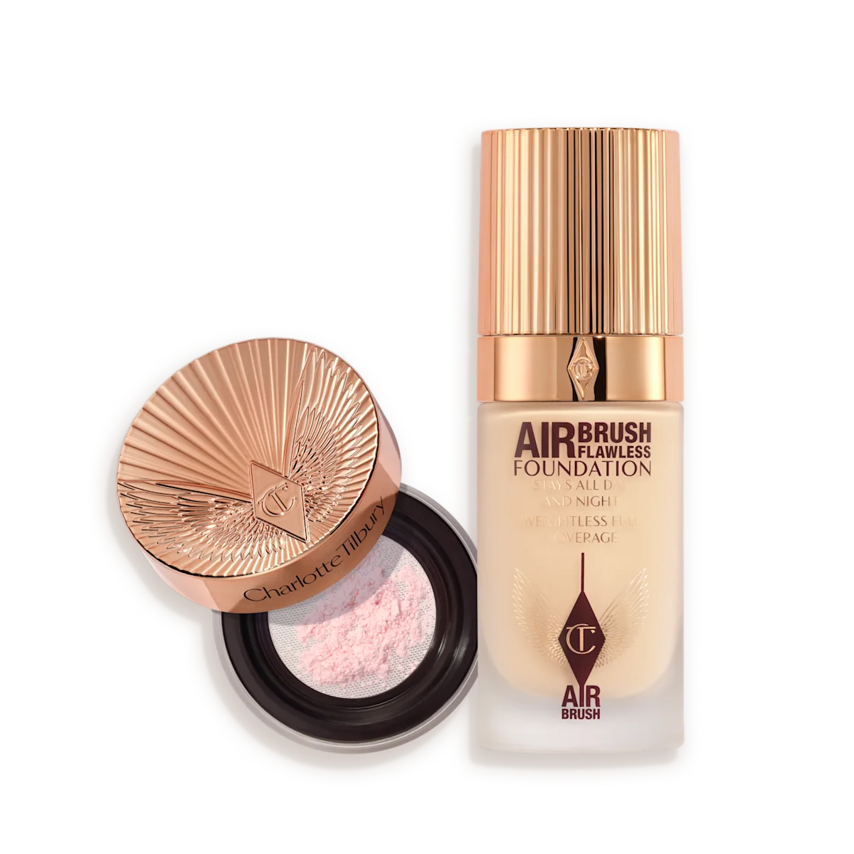 AIRBRUSH FLAWLESS BASE, BAKE + BLUR DUO