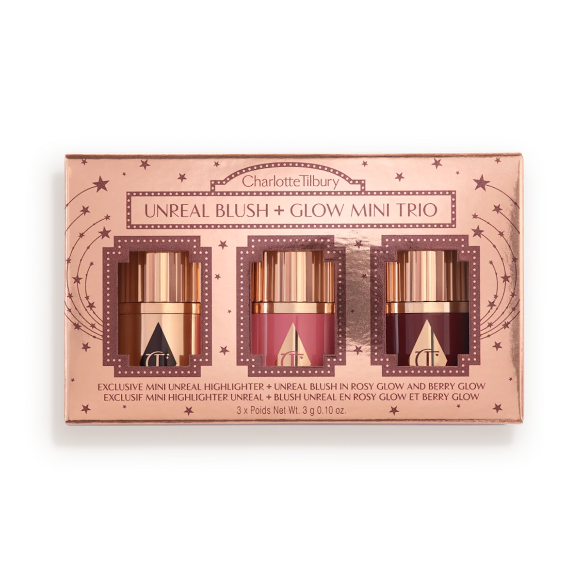 UNREAL BLUSH + GLOW MINI TRIO
