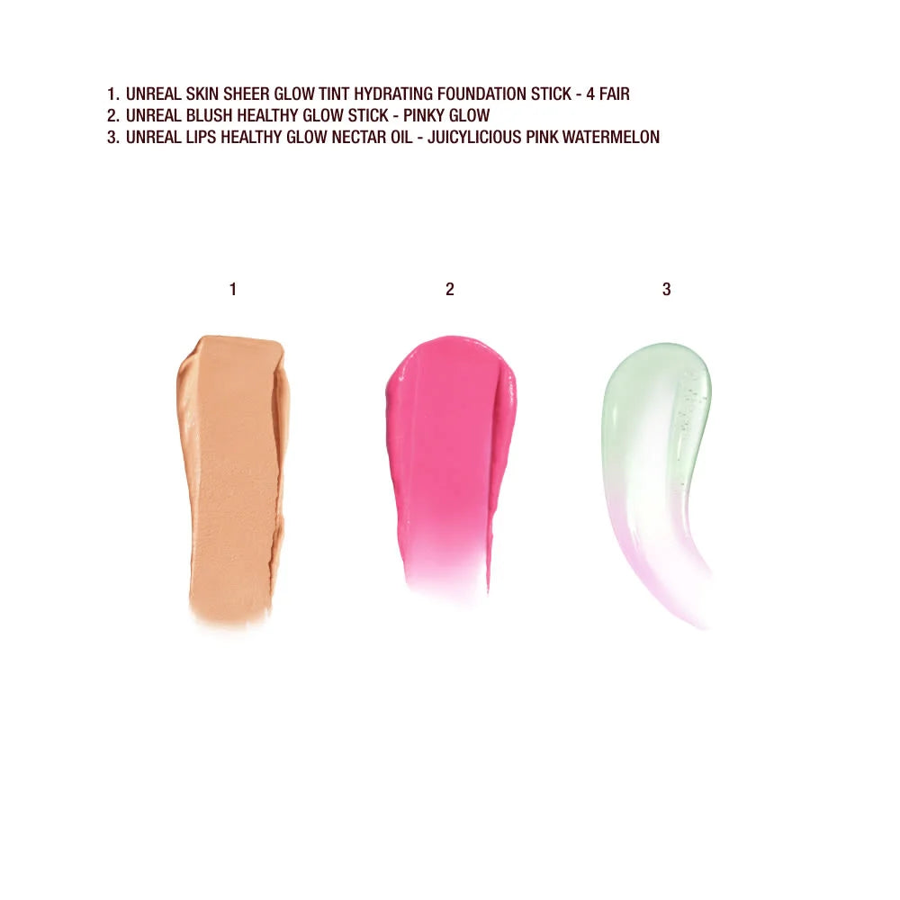 UNREAL SKIN, LIPS & CHEEKS KIT