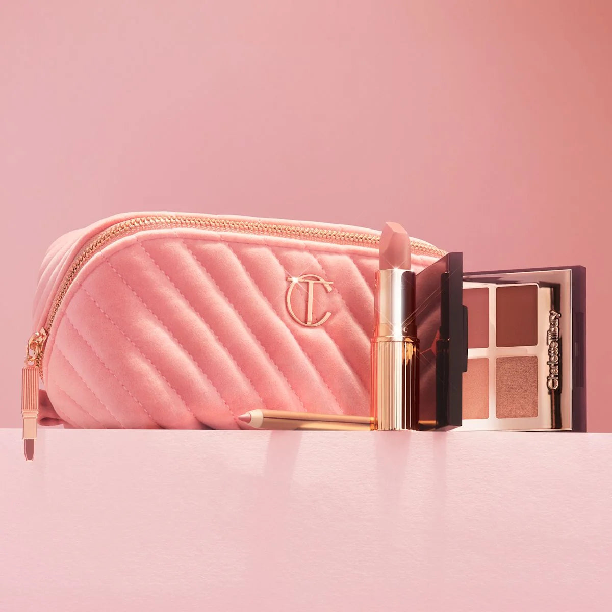 The Pillow Talk Party Eyes & Lips Kit