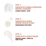 CHARLOTTE’S 3-STEP MAGIC SKIN ROUTINE