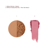AIRBRUSH FLAWLESS BLUSH + BRONZE DUO