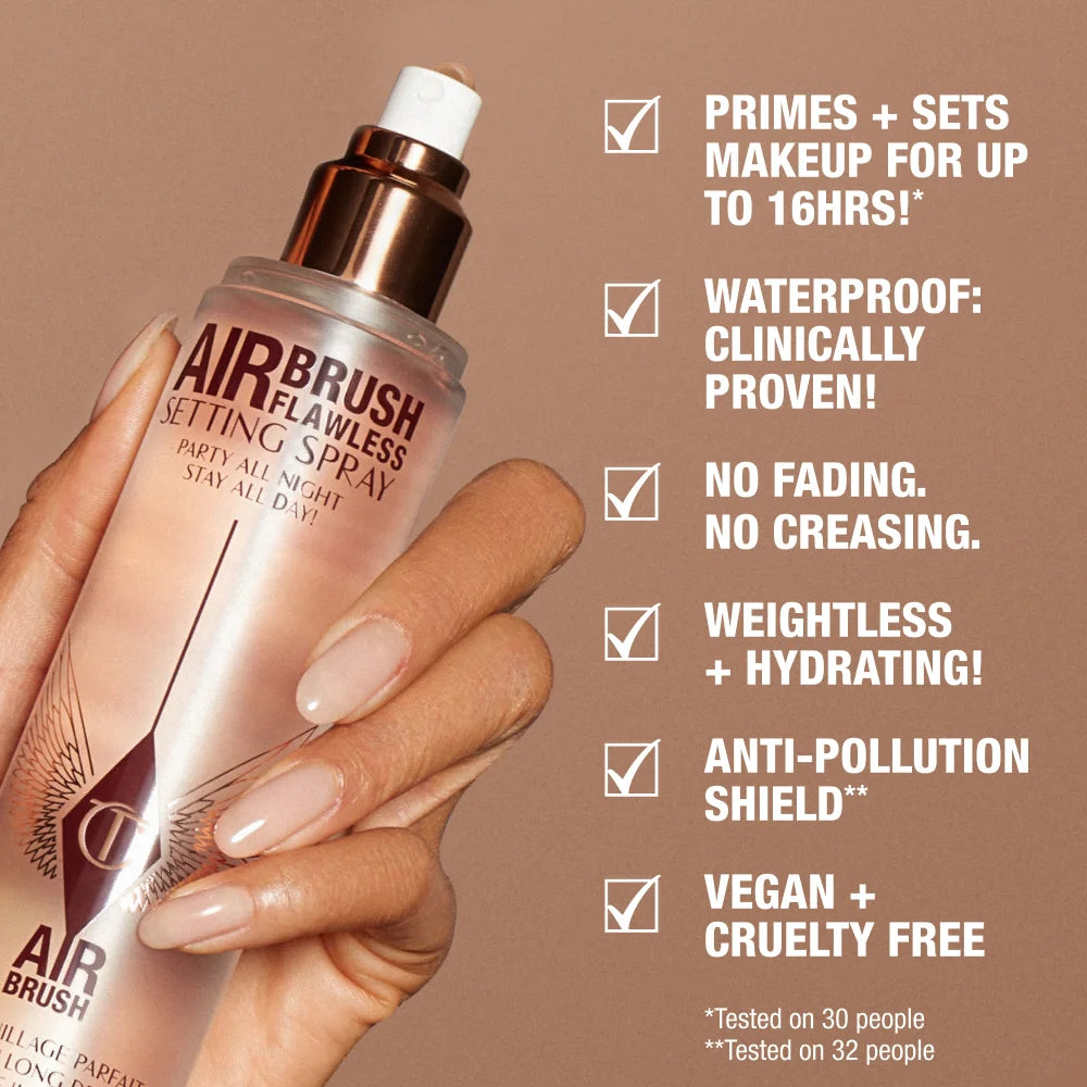 AIRBRUSH FLAWLESS FINISH & SET DUO