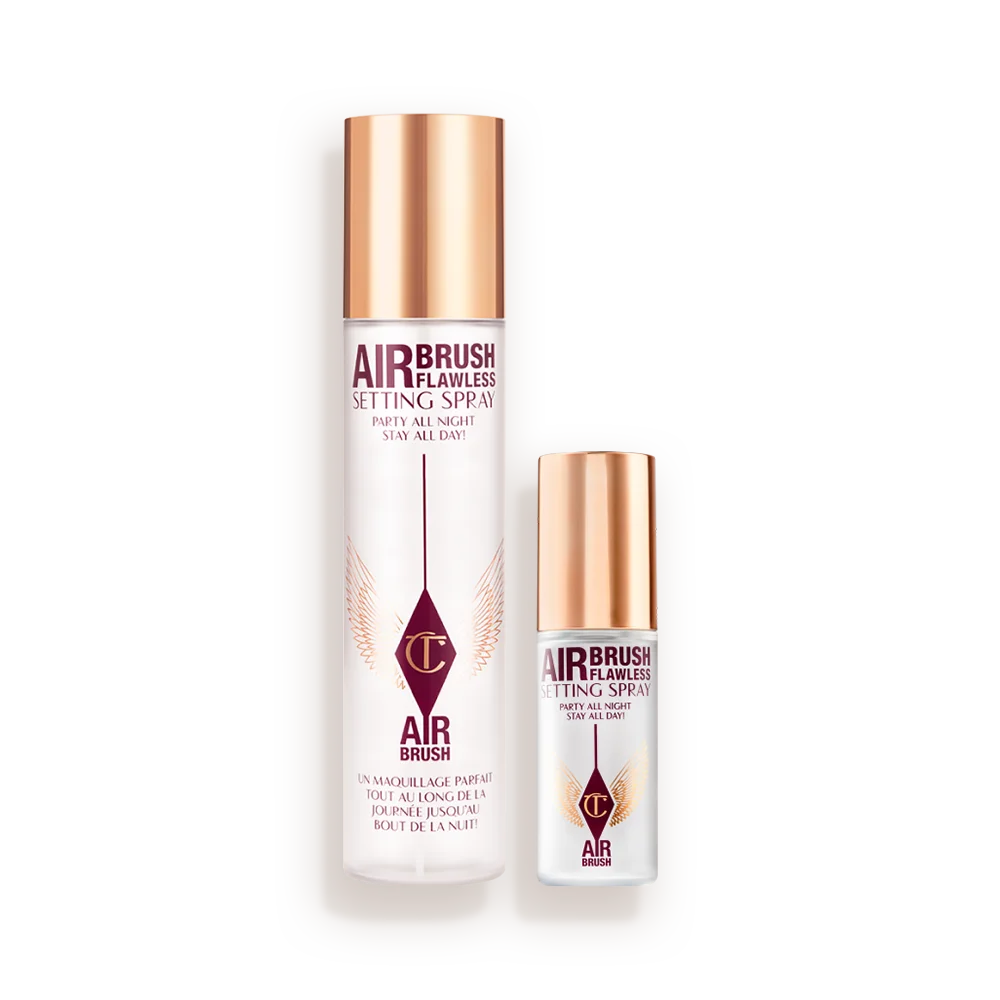 AIRBRUSH FLAWLESS SETTING SPRAY XL & MINI DUO