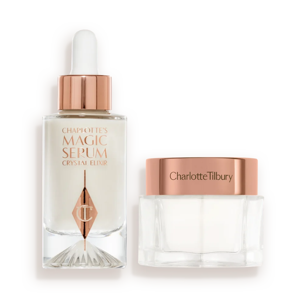 CHARLOTTE’S MAGIC CRYSTAL GLAZE SKIN SET