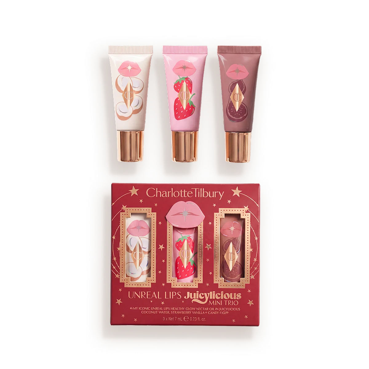 UNREAL LIPS JUICYLICIOUS MINI TRIO