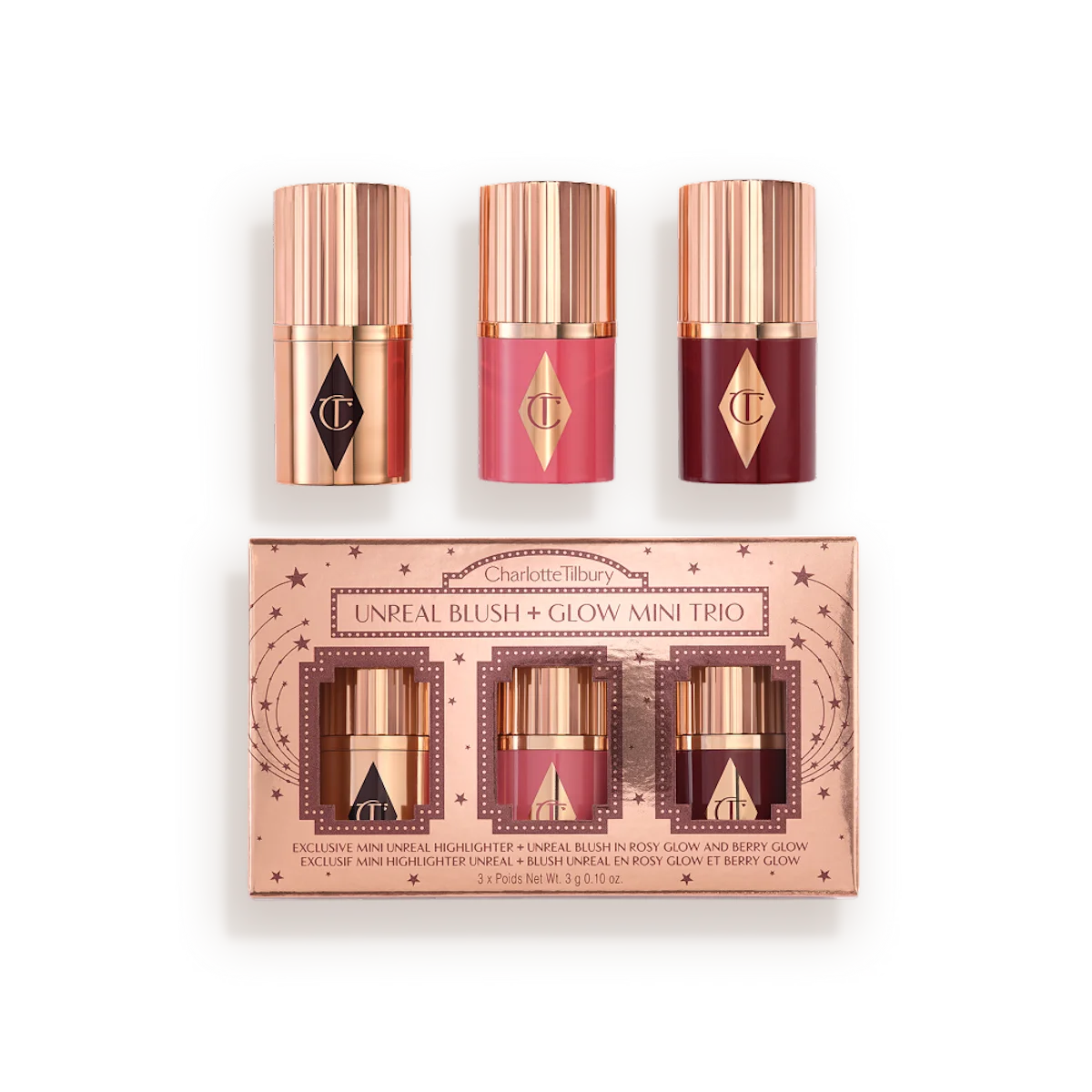 UNREAL BLUSH + GLOW MINI TRIO
