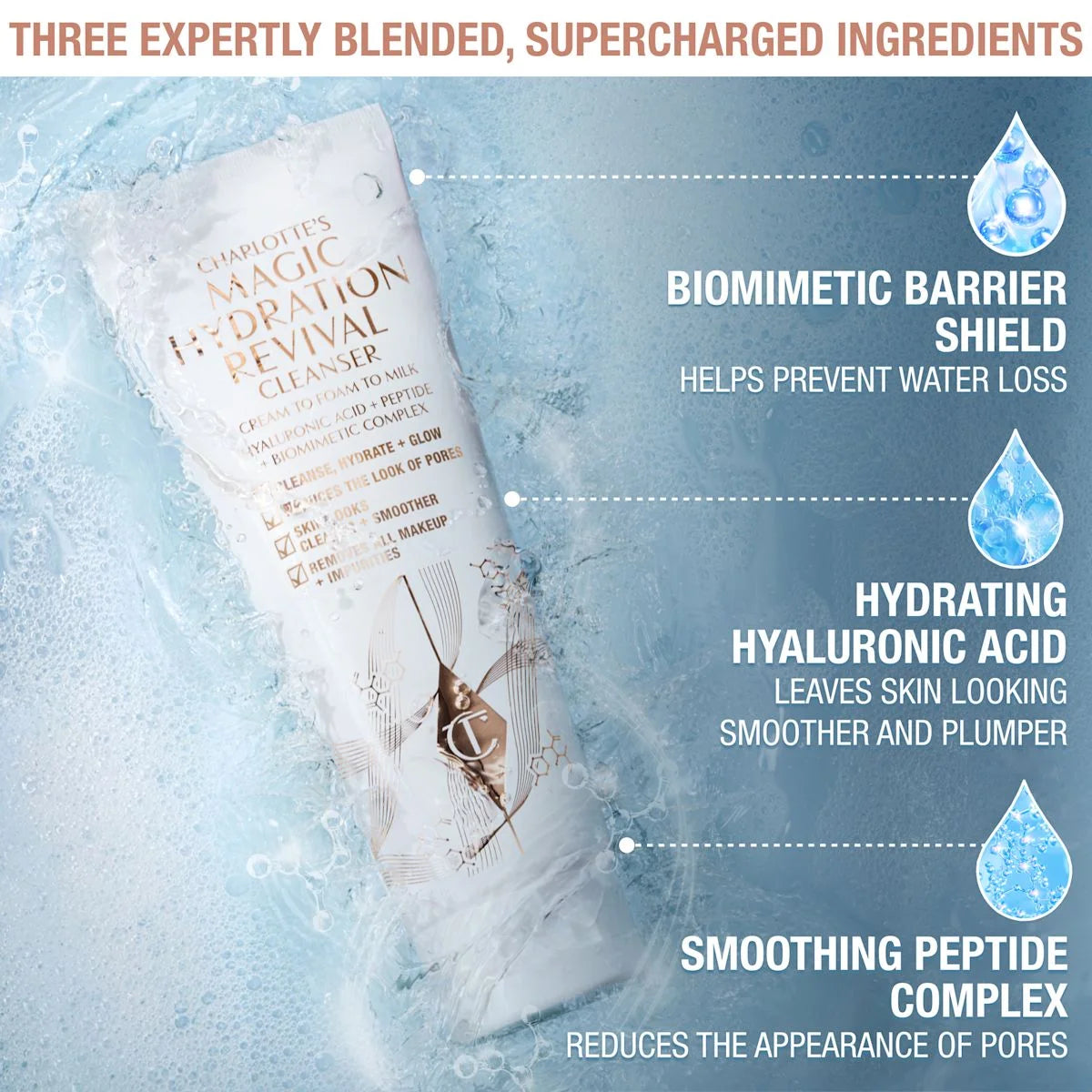 CHARLOTTE’S MAGIC MINI CLEANSE, TONE & GLOW SET