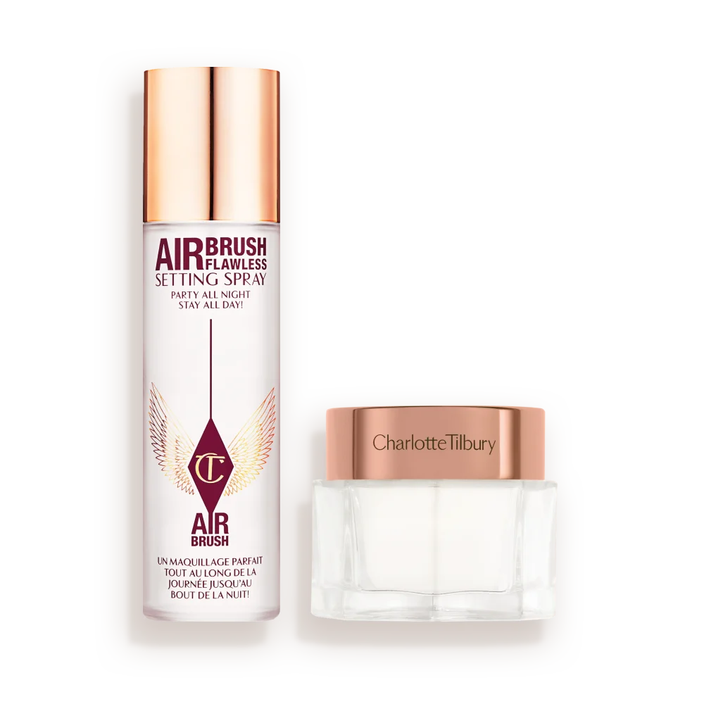 CHARLOTTE’S MAGIC CREAM & SETTING SPRAY DUO