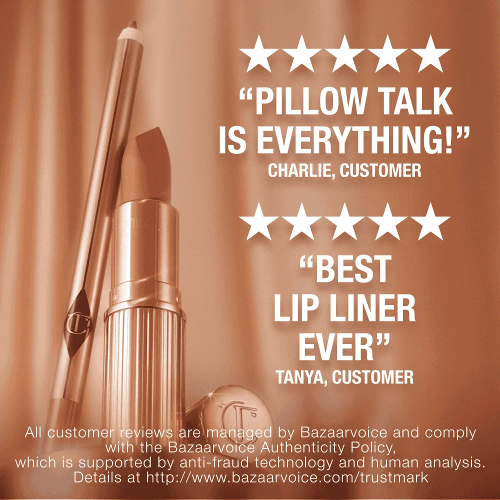 PILLOW TALK LIP KIT & MAKEUP BAG