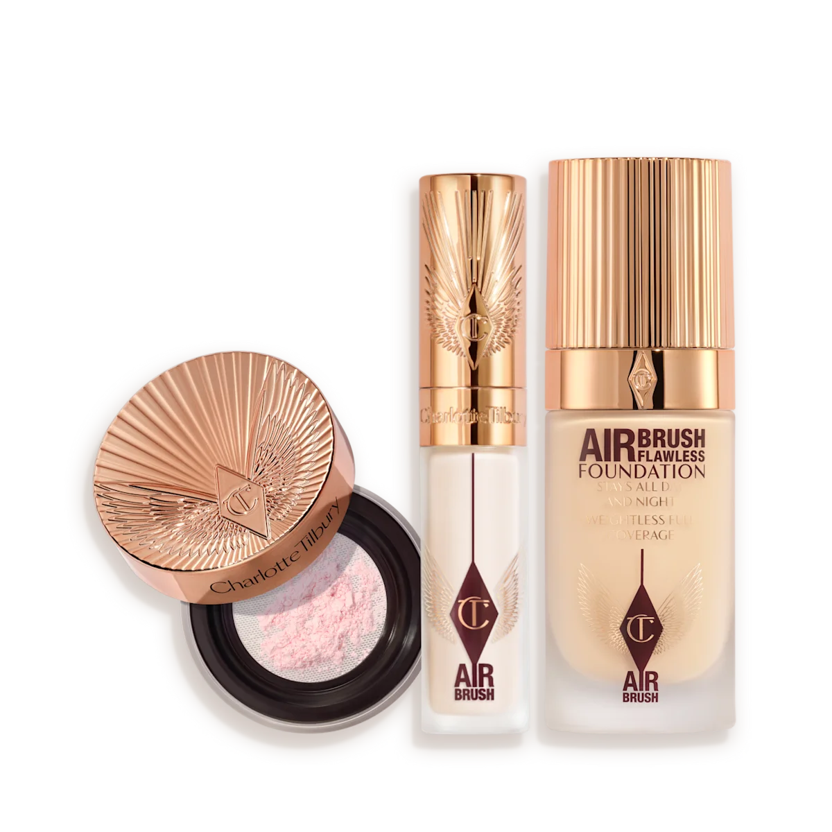 AIRBRUSH FLAWLESS PERFECT, CORRECT + BLUR SET